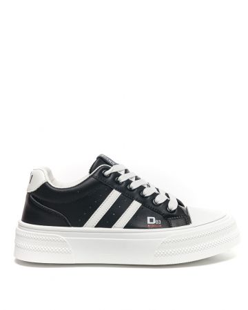 BLACK WOMEN'S SNEAKERS - SYBI DE25SS5514PU UL