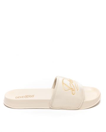 BEIGE WOMEN'S SLIDES - PETRA DE25SS2520EV SR