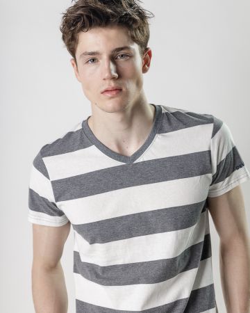 GREY MEN'S T-SHIRT 1D25SS4061SS0105