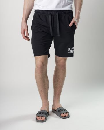 BLACK MEN'S SHORTS 1D25SS1108MP0705