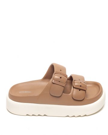 BROWN WOMEN'S SLIDES - SYDNEY DE25SS2582EV PN
