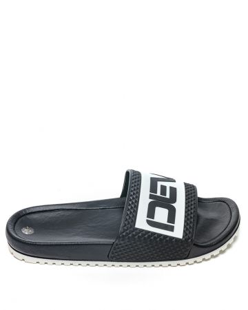 BLACK MEN'S SLIDES - ALFIE DE25SS2008TP RE