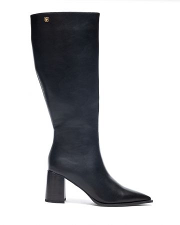 BLACK WOMEN'S HIGH HEELED BOOTS - LUCIA DE25FW6554PU SH