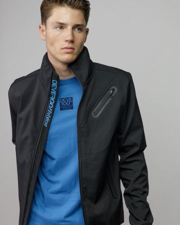 BLACK MEN'S TRANSITION COAT 1D25FW7016KA1200