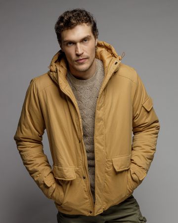 YELLOW MEN'S COAT 1D25FW3006KA1600