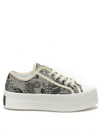 BLACK WOMEN'S SNEAKER  - ELENA DE26SS3514CA BF