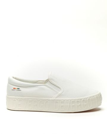 WHITE WOMEN'S BALLERINA  - HELIA DE26SS3515CA KD