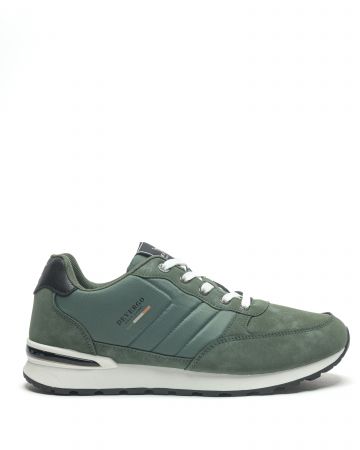 KHAKI MEN'S SNEAKER  - PINTO DE26SS4037PU HI