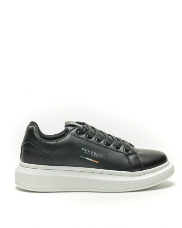 BLACK MEN'S SNEAKER  - GOLD DE26SS5023PU UL