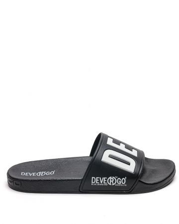 BLACK MEN'S SLIPPERS  - CARAVEL DE26SS2026PU SY