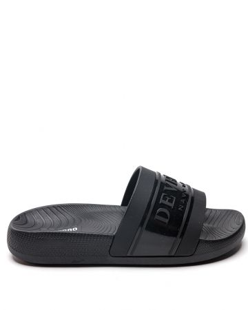 BLACK MEN'S SLIPPERS  - SALVERO DE26SS2029TP RE