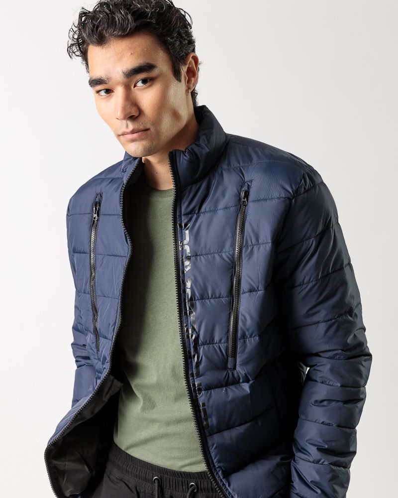 Devergo Blue colored Men's transitional jacket MEN'S JACKET Devergo